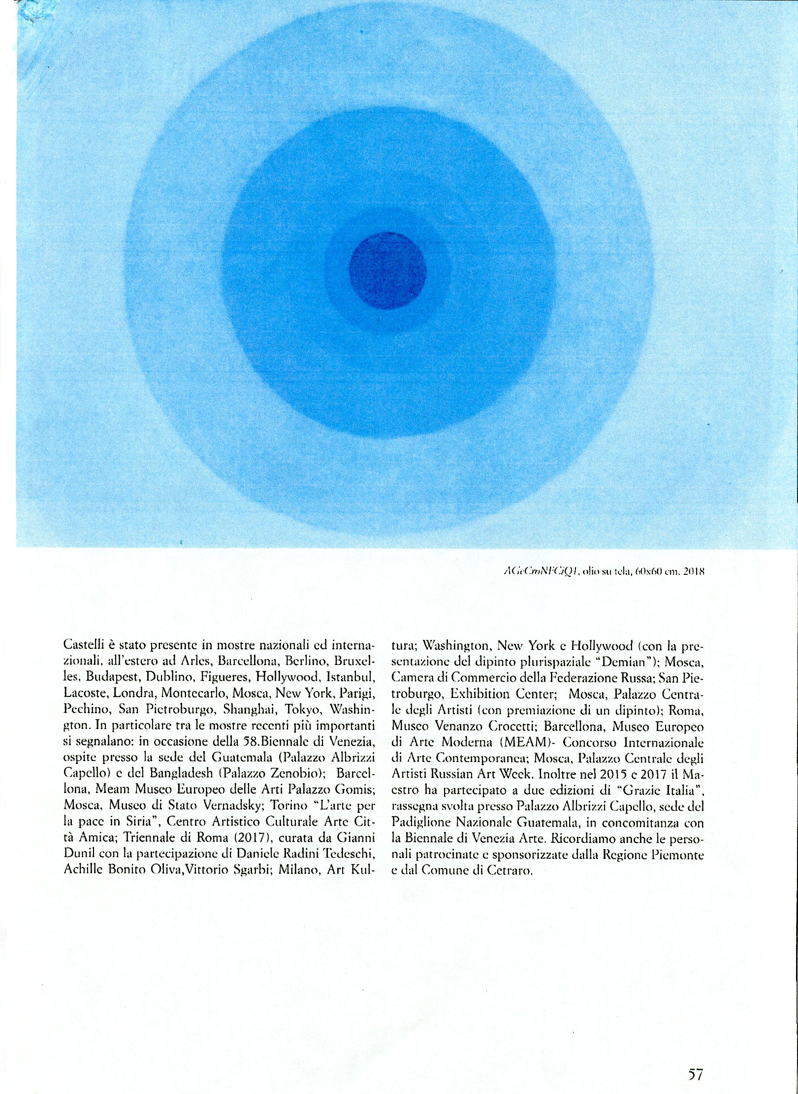 Atlante dell'Arte Contemporanea  De Agostini  2021 Sezione Internazionale  Pag  57